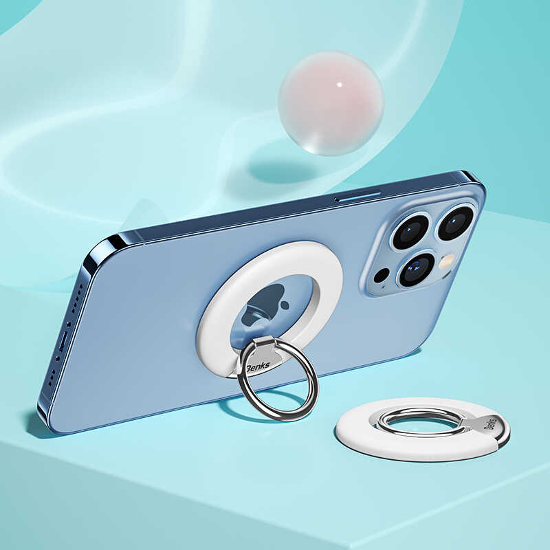 Benks L42 Magnetik Telefon Yüzük Tutucu Aparat - 8 Benks L42 Magnetik Telefon Yüzük Tutucu Aparat - 8